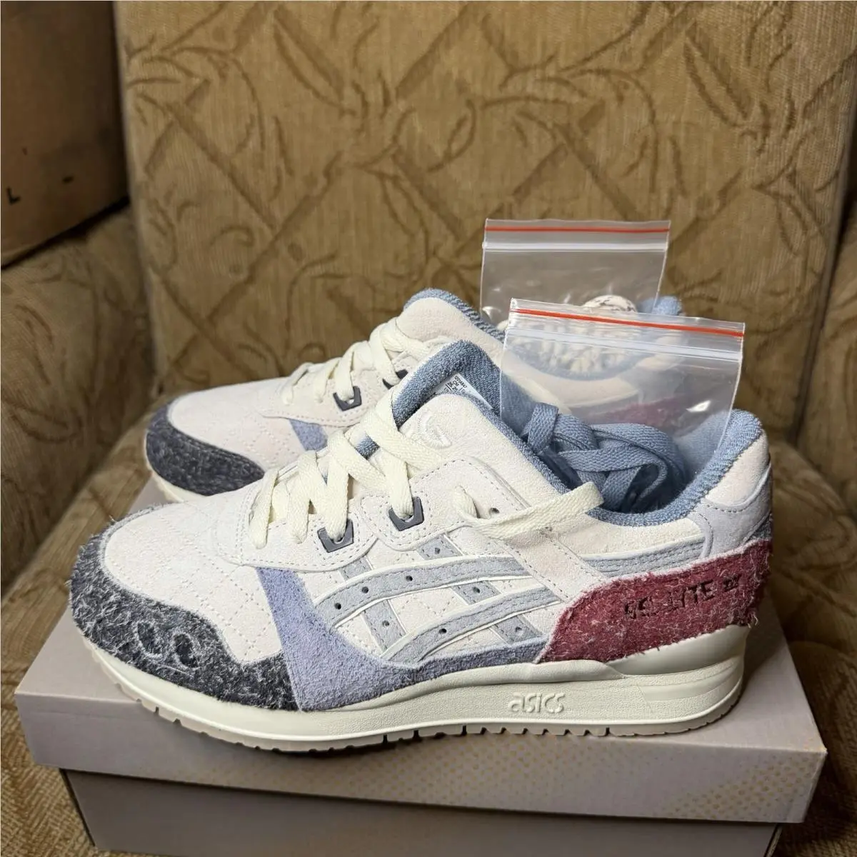 Asics Gel-lyte 3 Remastered Kith Seoul 2024 - Size 7 - 1201a847 100 682-448