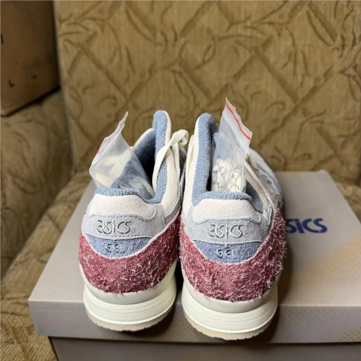 Asics shoes - Gel-Lyte 3 Remastered - Remastered - 1201a847 100 - Blue (UPC: 196074807581) 3