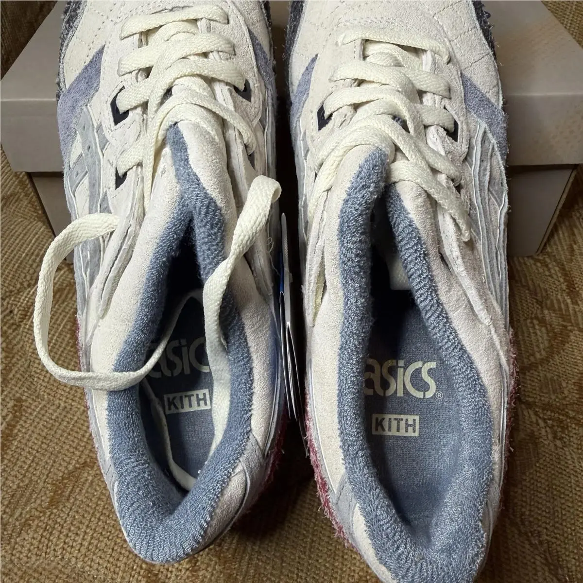 Asics shoes - Gel-Lyte 3 Remastered - Remastered - 1201a847 100 - Blue (UPC: 196074807581) 6