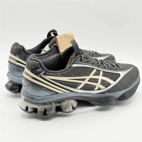 Asics Gel Kinetic Influence Size 8 Mens Black Vanilla 1203A748-001