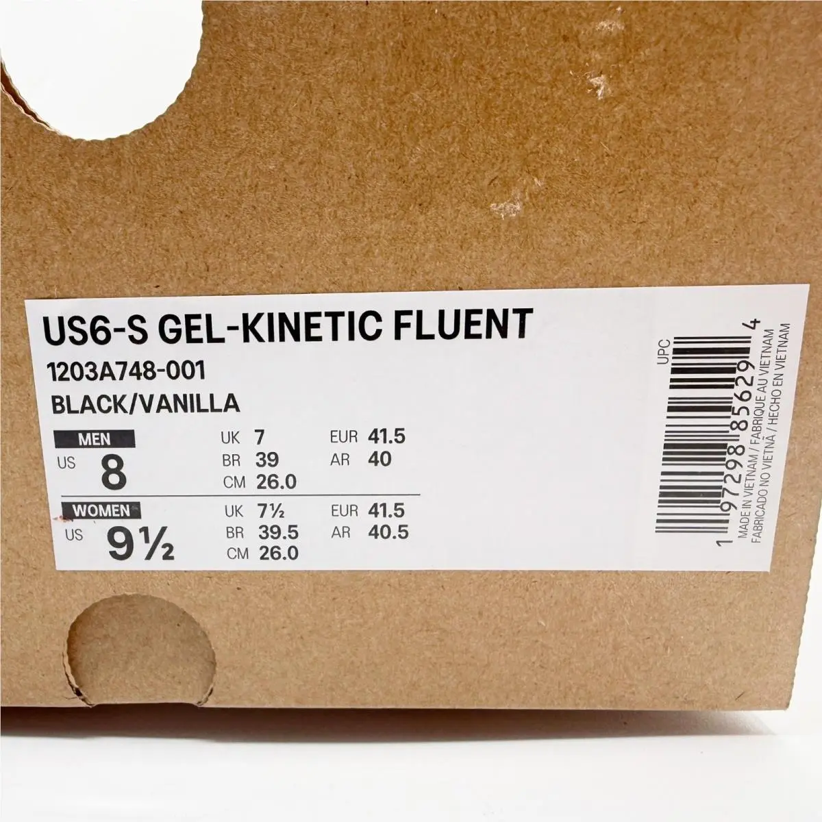 Asics shoes - ASICS GEL-Kinetic - Black 8