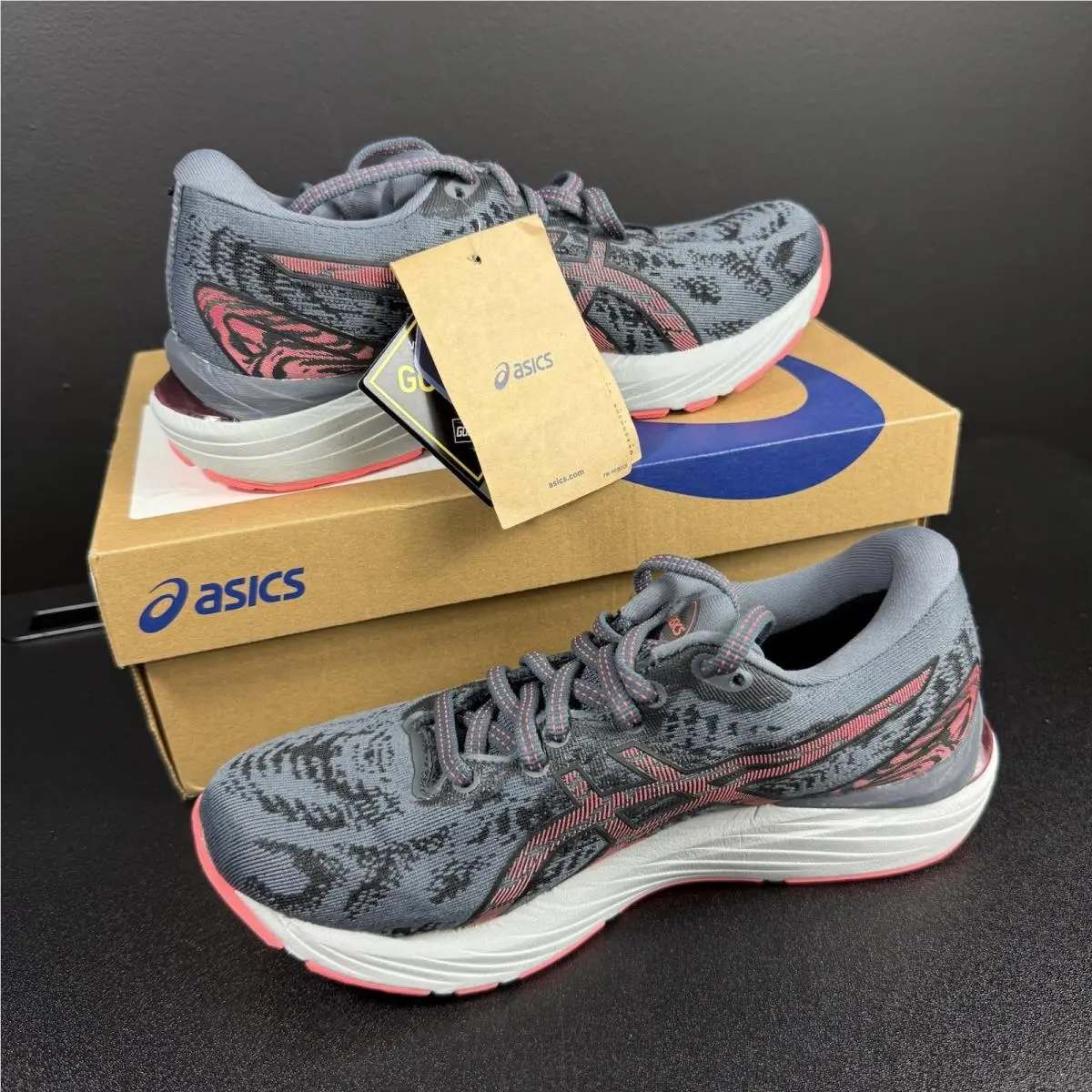 Asics shoes - ASICS Wmns Gel Cumulus 23 GTX - 1012B105-020 - Carrier Grey/Black 0