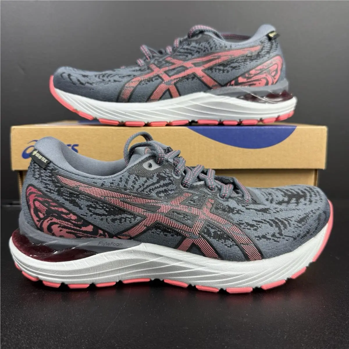 Asics shoes - ASICS Wmns Gel Cumulus 23 GTX - 1012B105-020 - Carrier Grey/Black 1