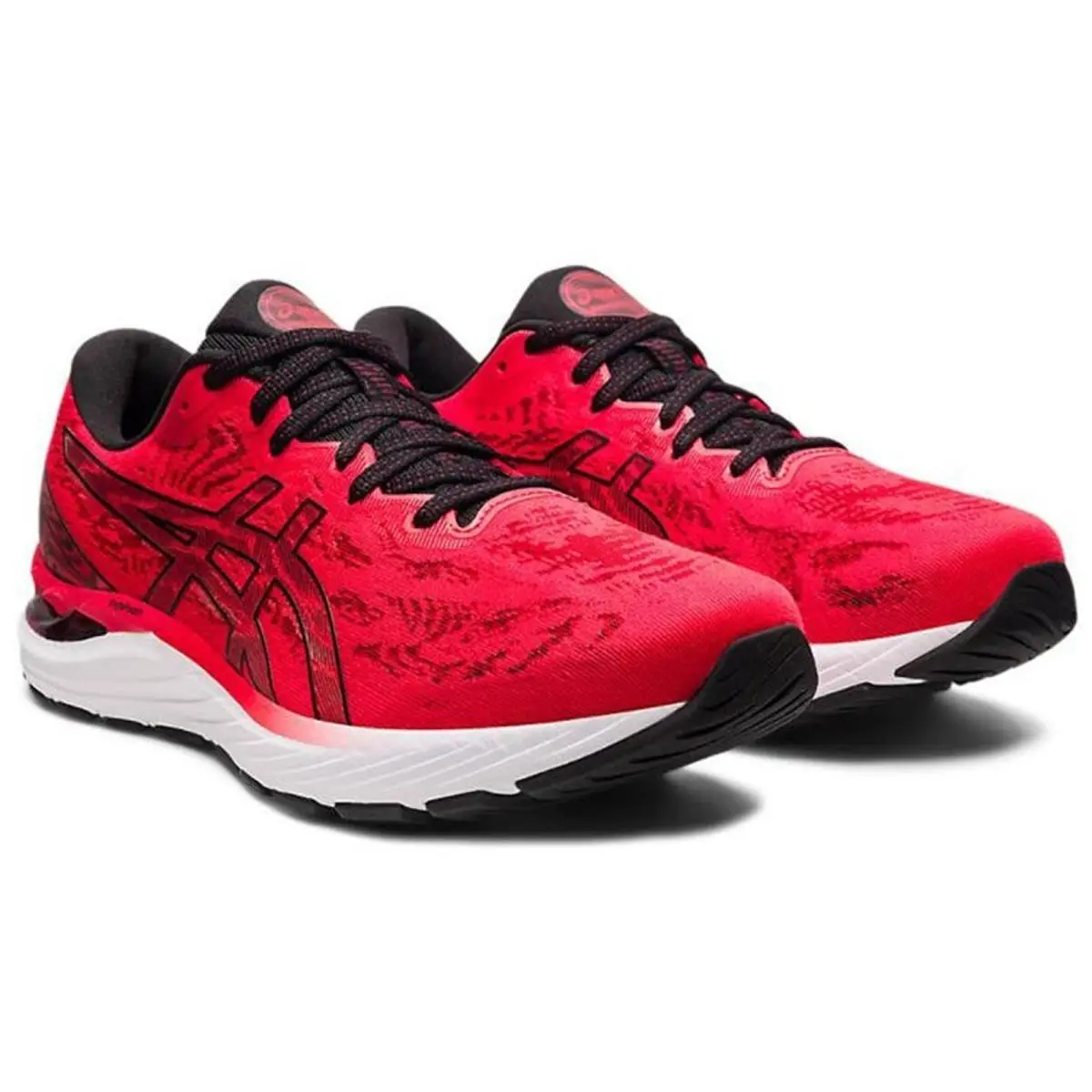 Asics Men`s Gel Cumulus 23 Running Shoes Electric Red/black 9 M
