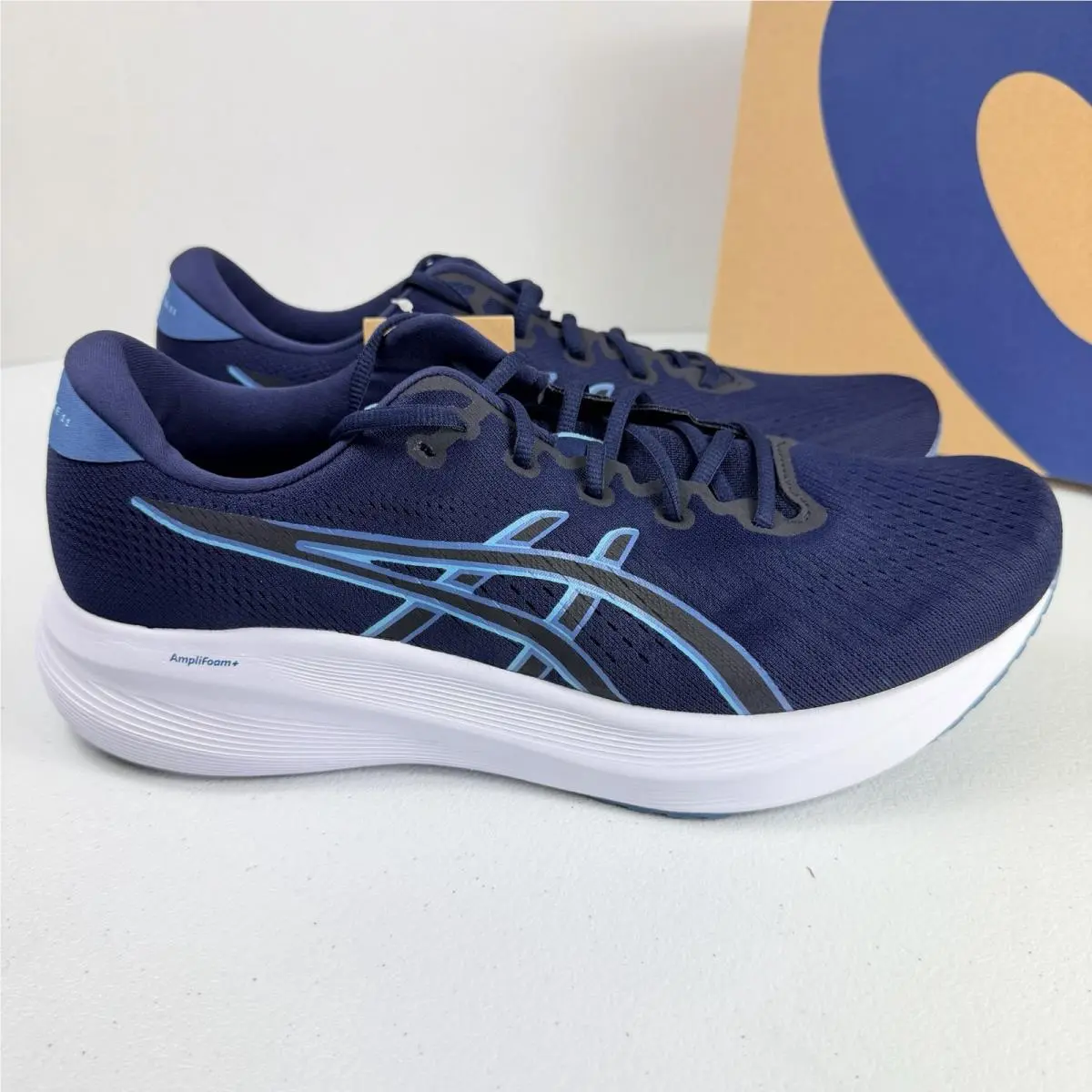 Asics Gel-excite 11 Men`s Size 14 Midnight Winter Sea Running Shoes 1011C080-402