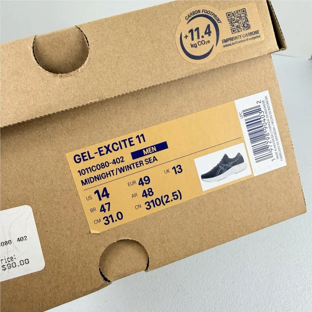 Asics shoes - ASICS Gel Excite 11 - Gel Excite - 1011C080-402 - Blue 9