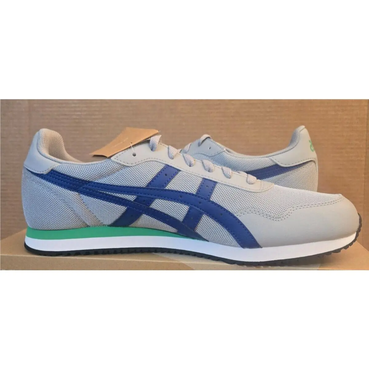 Asics shoes - ASICS Tiger Runner - Tiger Runner - 1201A267-020 - Piedmont Grey/Monaco Blue (UPC: 194851815095) 6