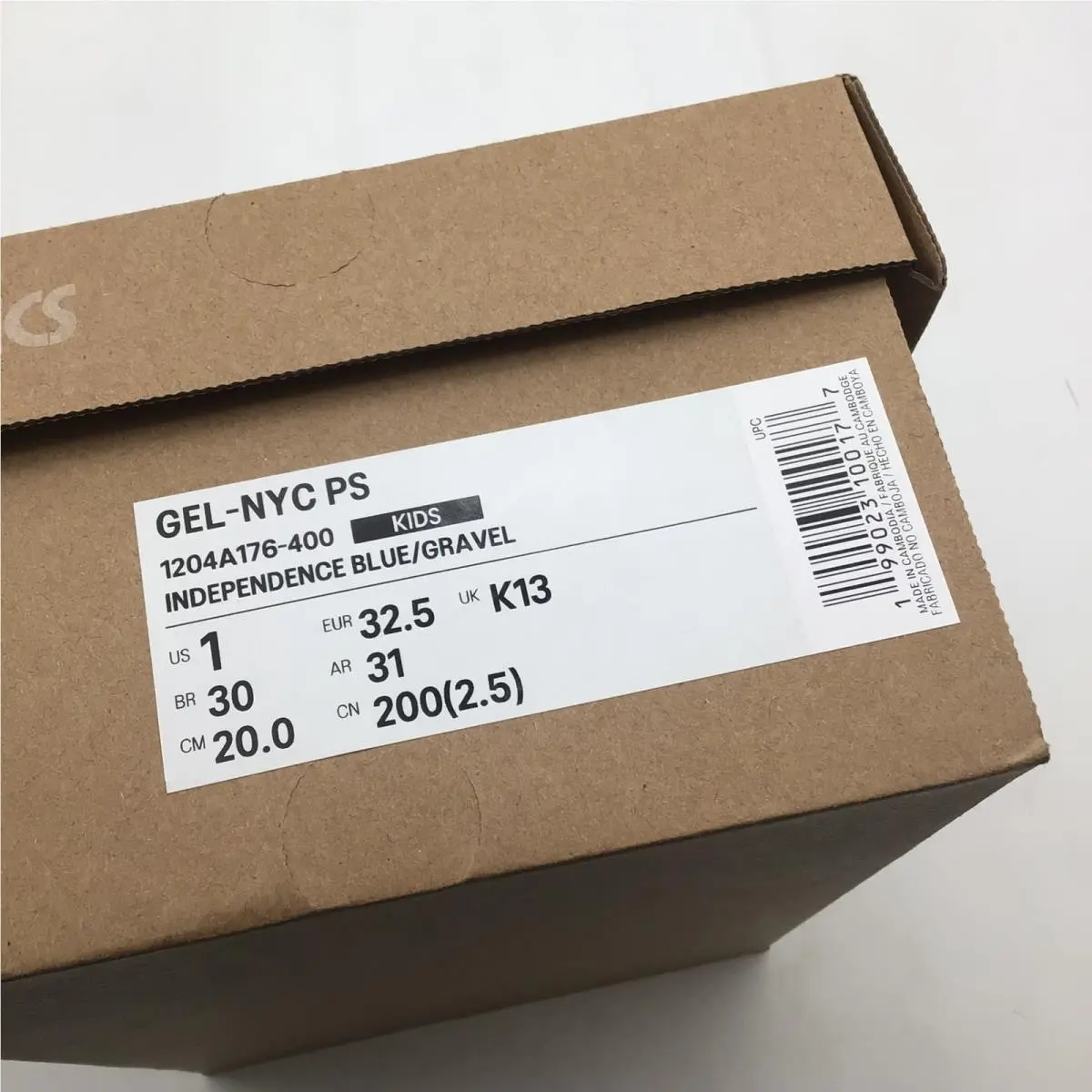 Asics shoes - GEL-NYC PS - Blue 5