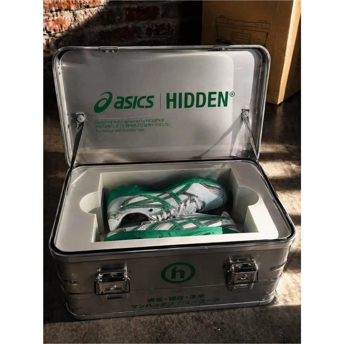 Hidden NY x Asics Gel-ds Trainer 14 Dawn Rare Metal Box - Size 12 DS