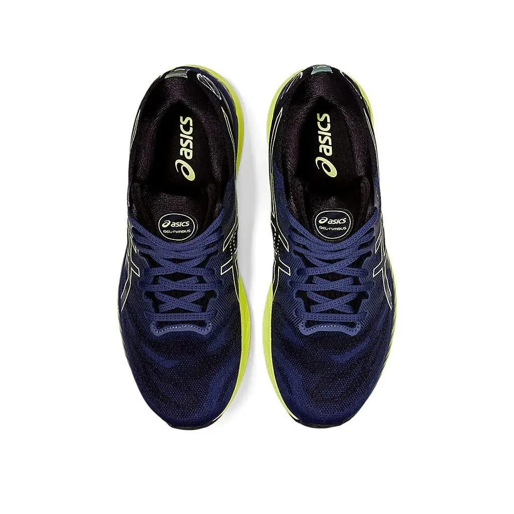 Asics shoes - ASICS Gel Nimbus - Gel Nimbus - 1011B004-407 - Thunder Blue/ Glow Yellow 5