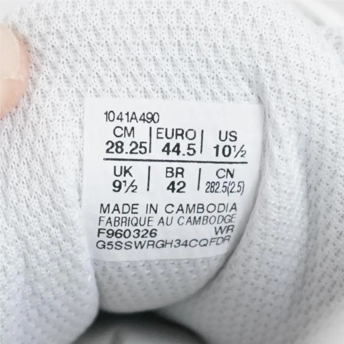 Asics shoes - 1041A490105 - 1041A490-105 - White (UPC: 199023305541) 4