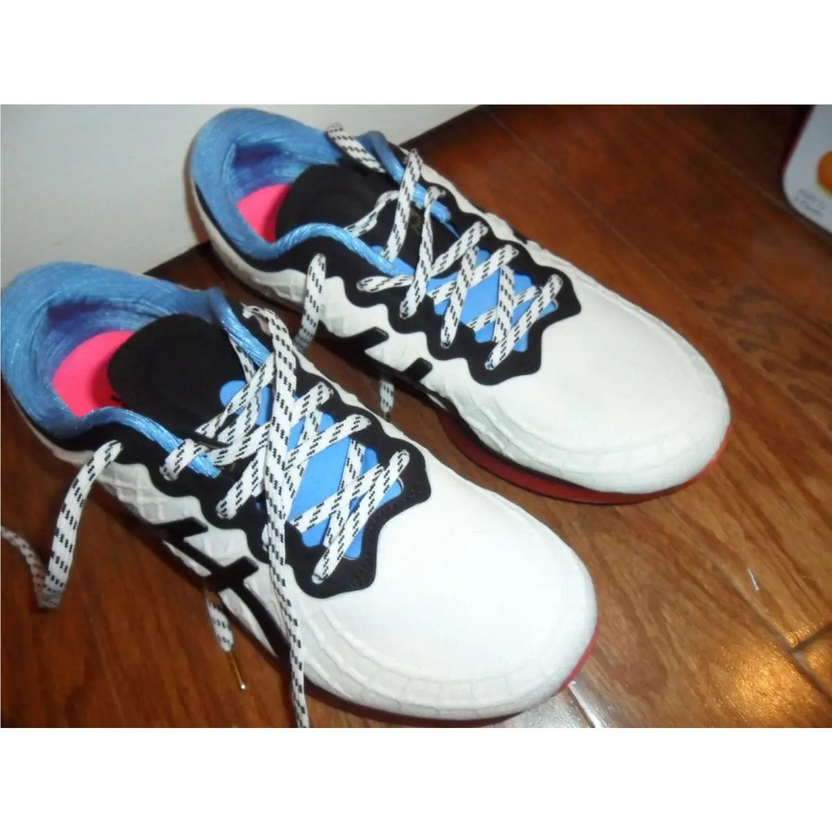 Asics shoes - ASICS GEL-QUANTUM INFINITY - INFINITY - 1022A051-100 - White/Blue Coas 11