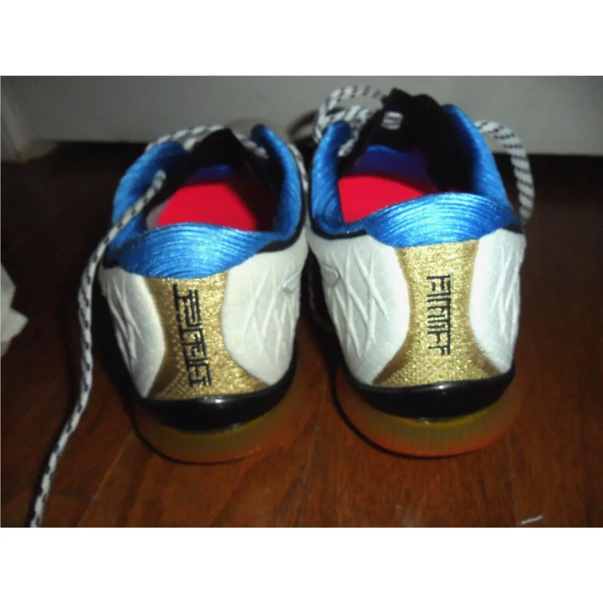 Asics shoes - ASICS GEL-QUANTUM INFINITY - INFINITY - 1022A051-100 - White/Blue Coas 4