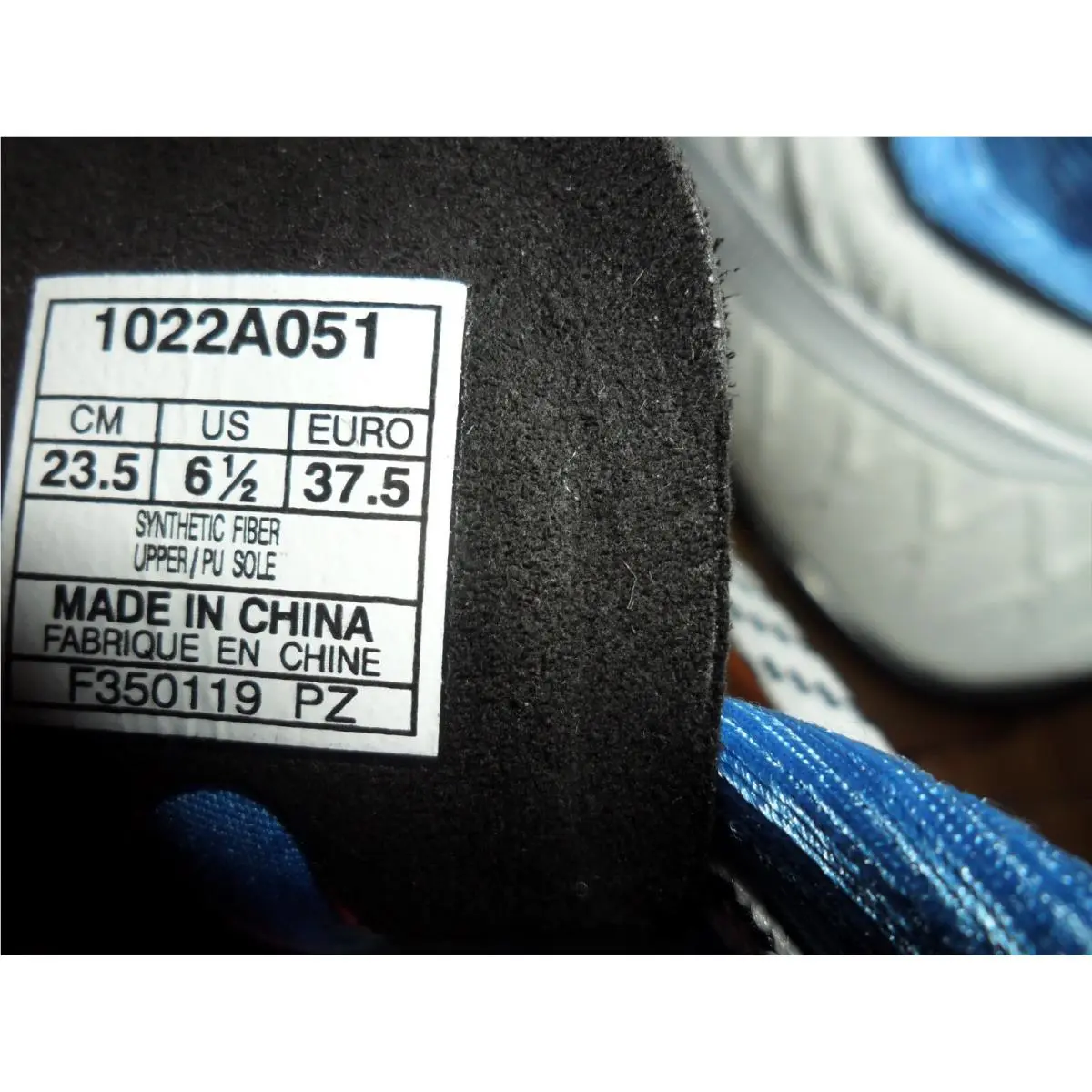 Asics shoes - ASICS GEL-QUANTUM INFINITY - INFINITY - 1022A051-100 - White/Blue Coas 5