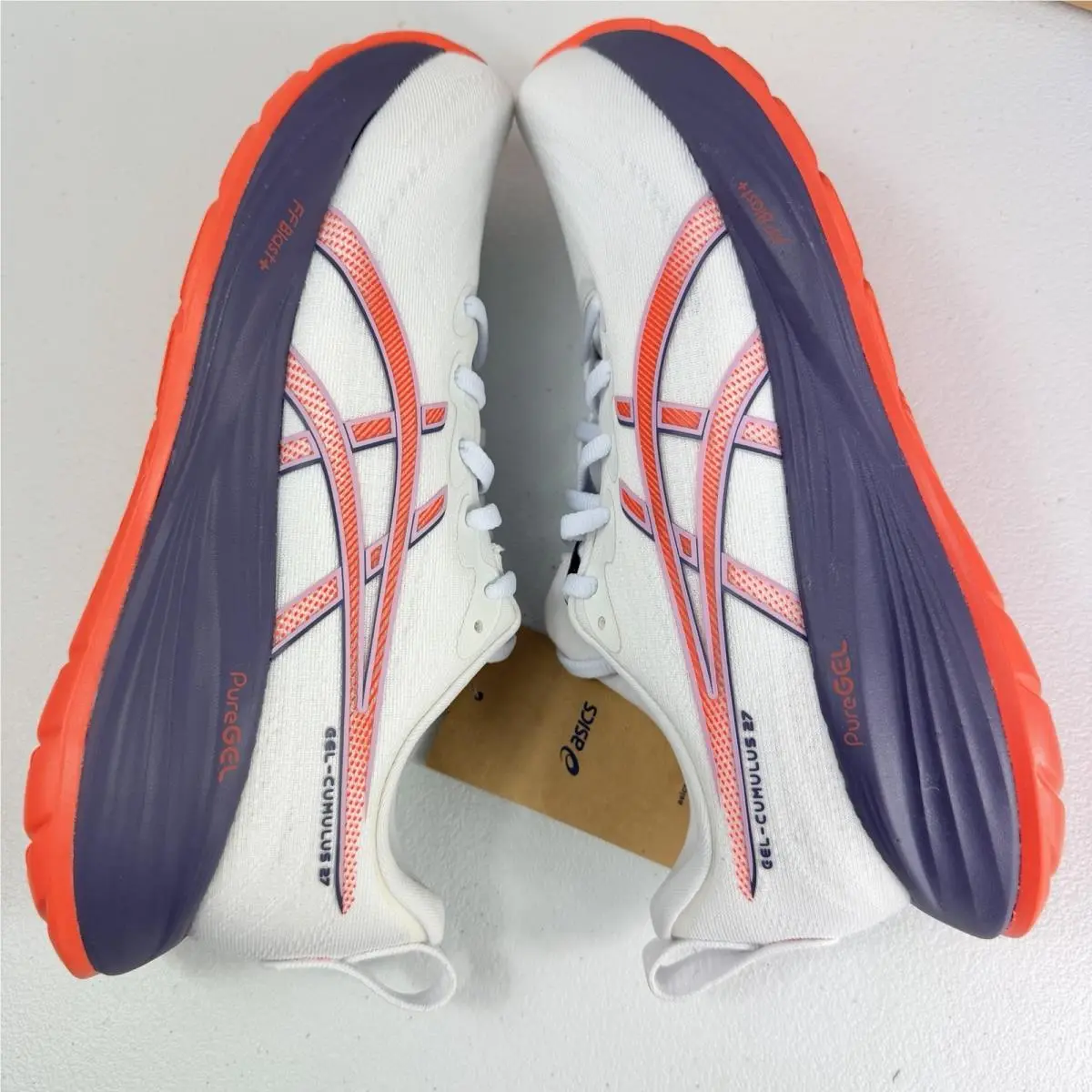 Asics shoes - ASICS Gel Cumulus 27 - Gel Cumulus - 1012B772-101 - White (UPC: 197298725729) 7