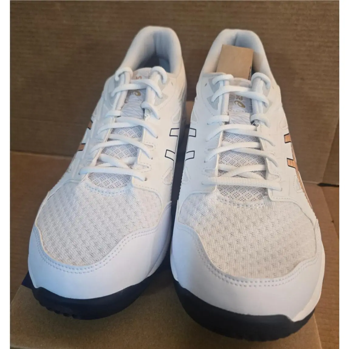 Asics shoes - Gel-Rocket 11 - White/Pure Gold (UPC: 197298338844) 0