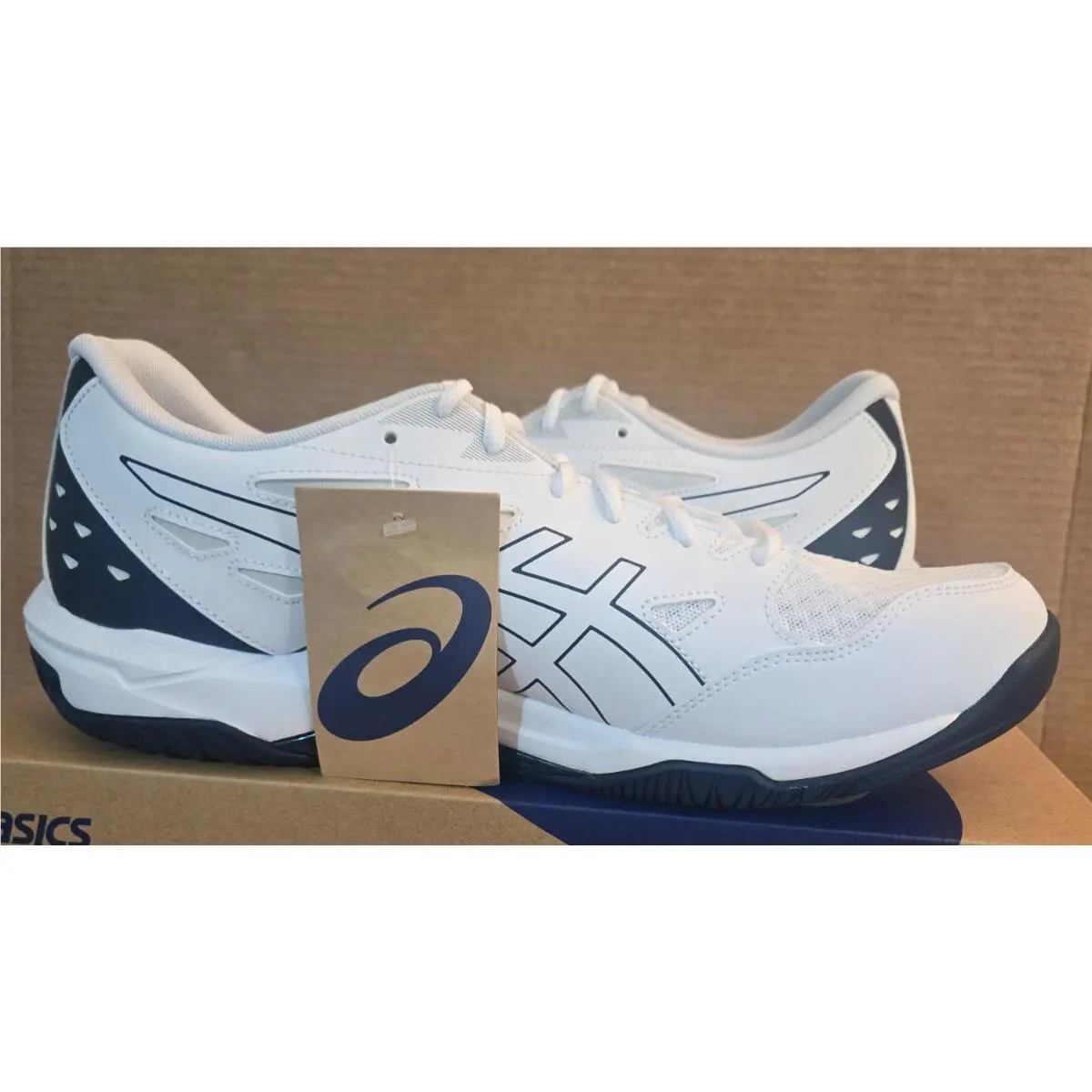 Asics shoes - Gel-Rocket 11 - White/Pure Gold (UPC: 197298338844) 5