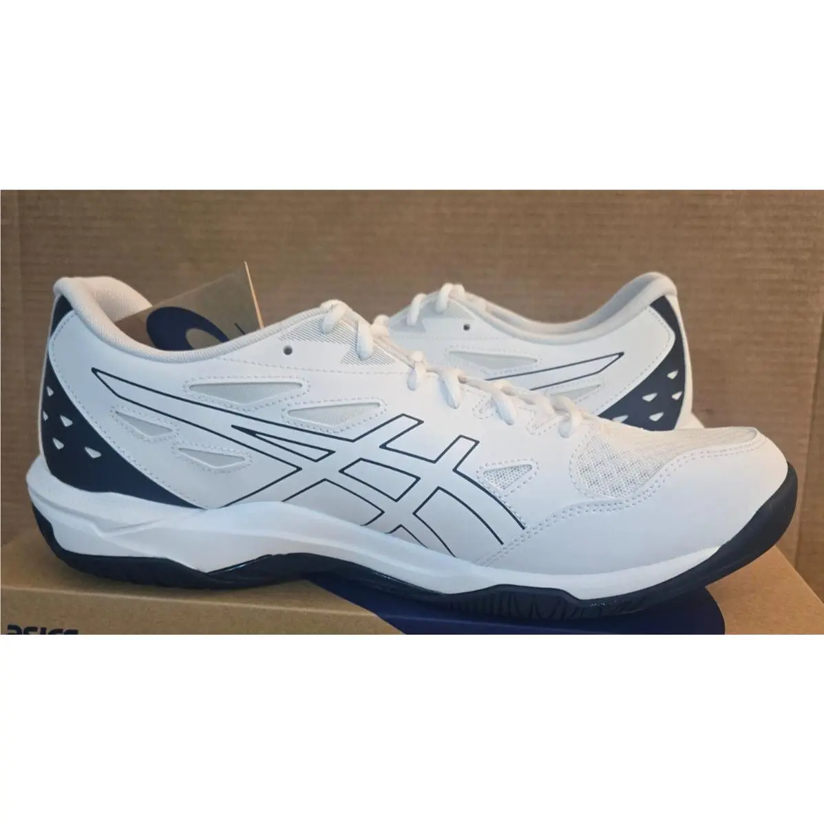 Asics shoes - Gel-Rocket 11 - White/Pure Gold (UPC: 197298338844) 6