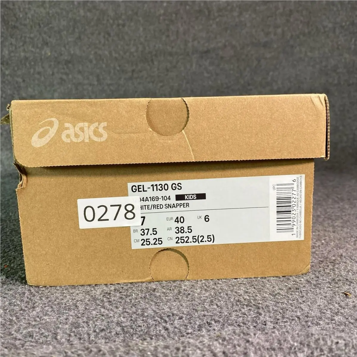 Asics shoes - ASICS GEL-1130 GS - White 6
