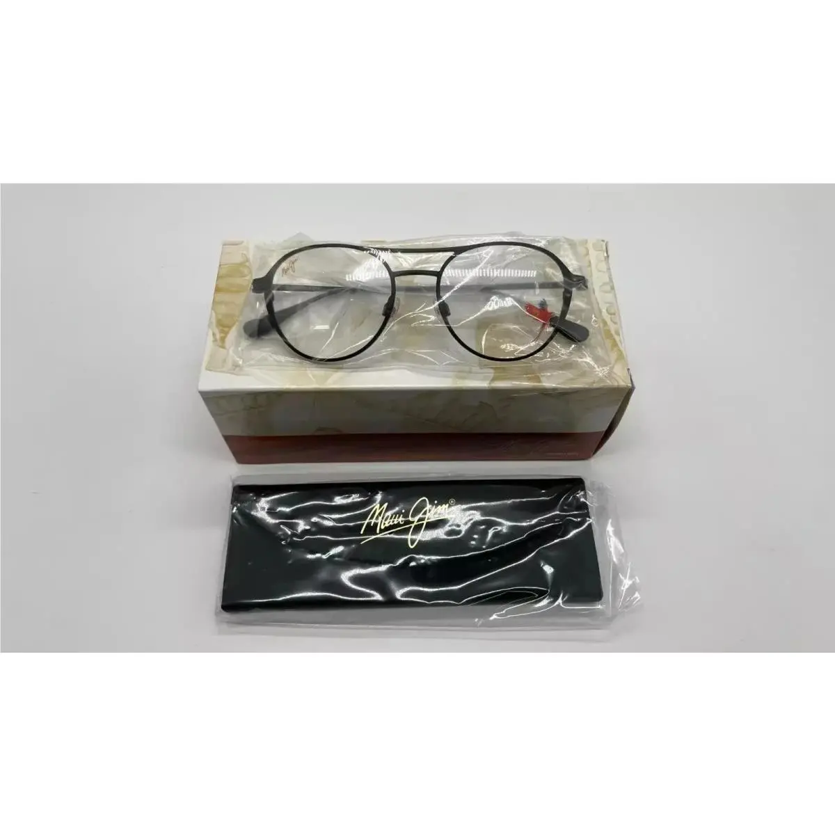 Maui Jim Mjo 2713-2M Eyeglasses Glasses Matte Black Titanium 50-19-145