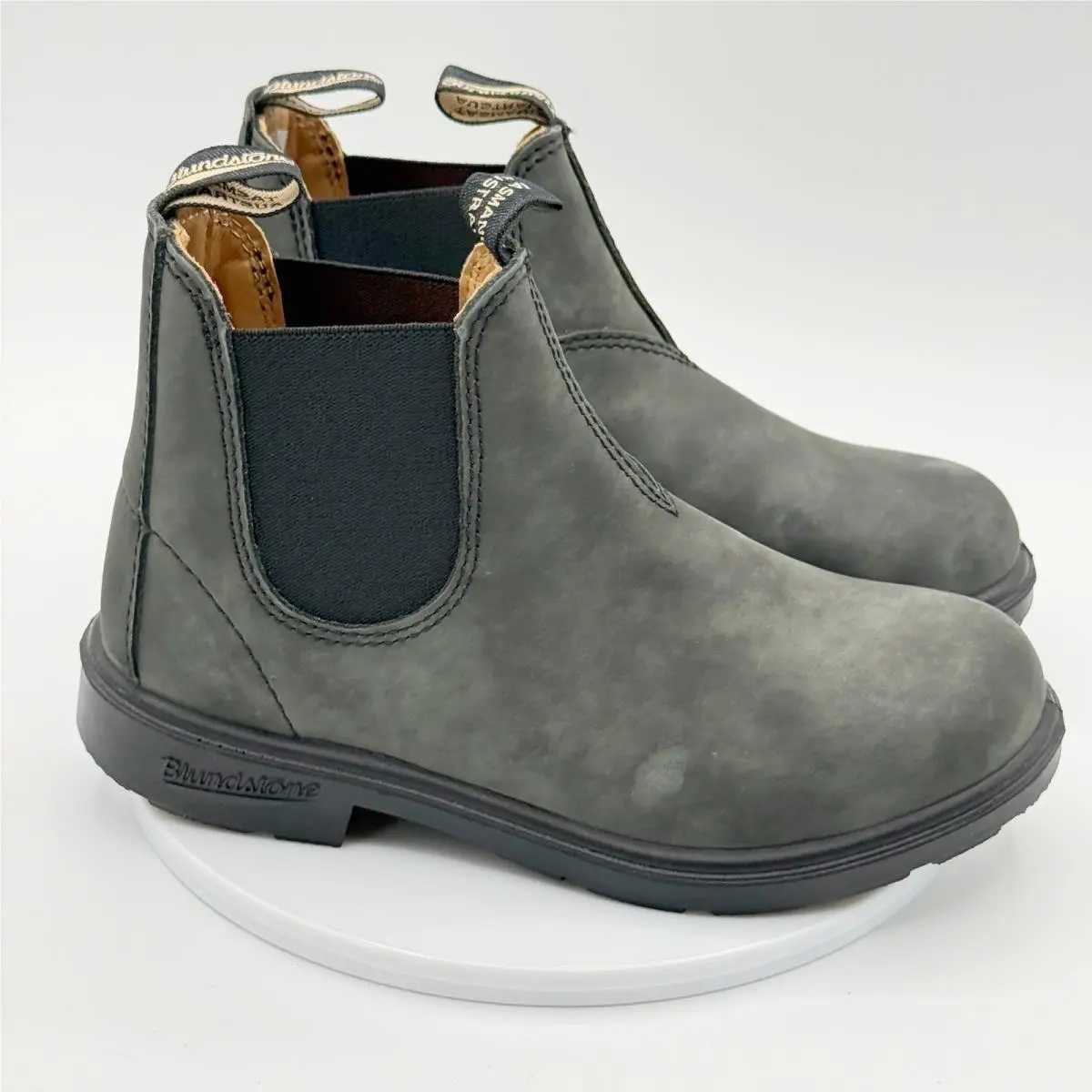 Blundstone Kids Chelsea Boots Size US 3 - 3.5 AU 2 Rustic Black