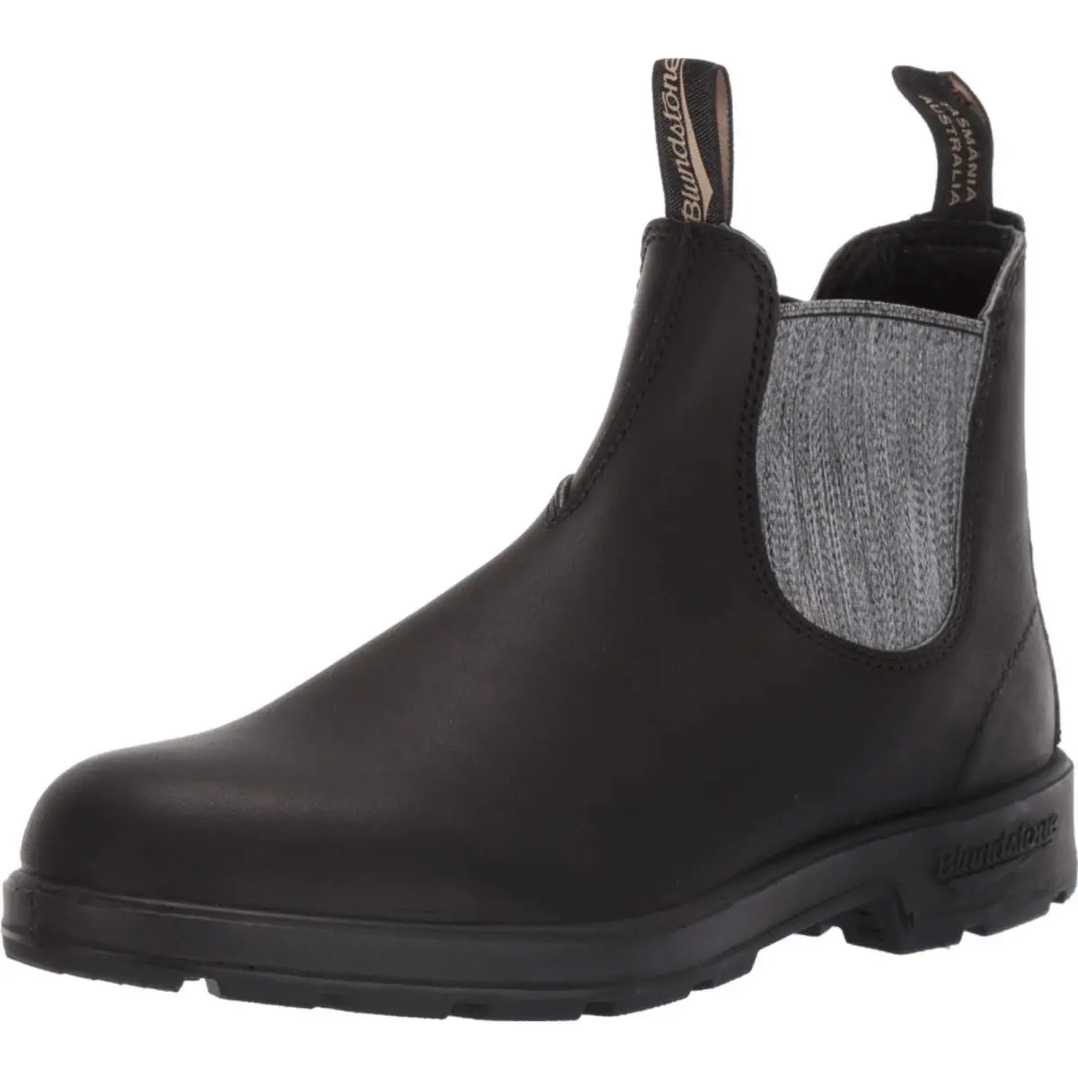 Blundstone BL1914 500 Chelsea Boots Black Grey Wash Women`s US 6.5