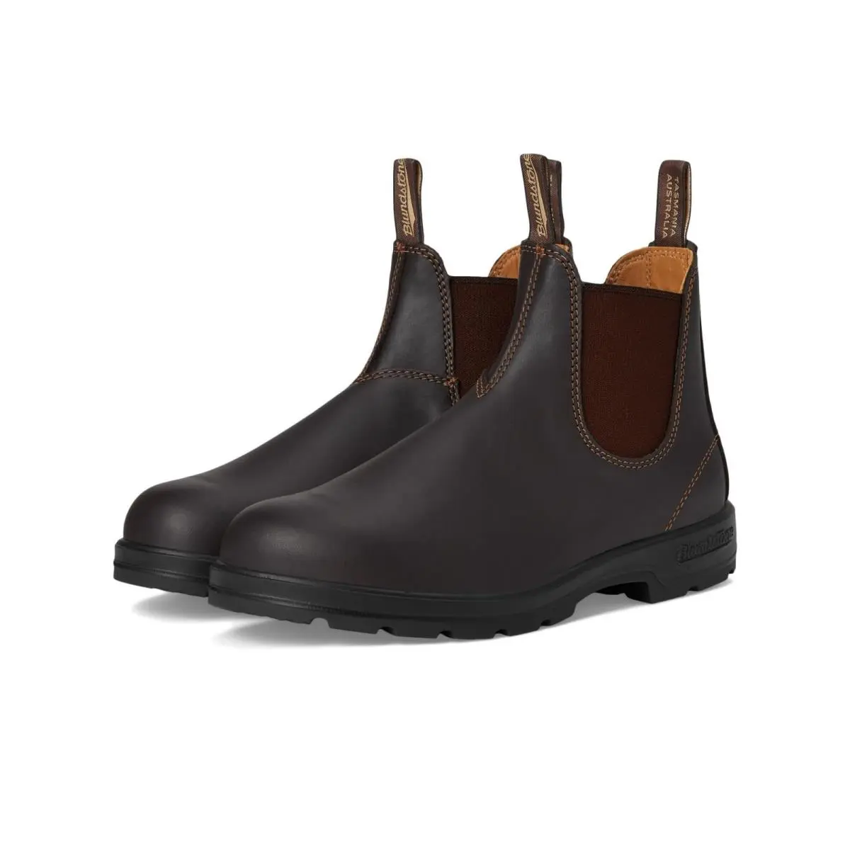 Blundstone BL550 Chelsea Boots Walnut Brown Women`s 6.5 Leather