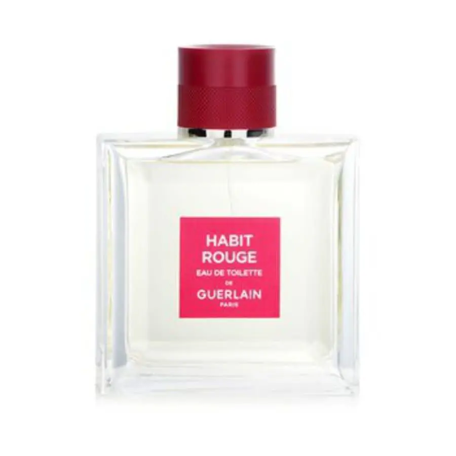 Guerlain Men`s Habit Rouge Edt Spray 3.3 oz Fragrances 3346470304826