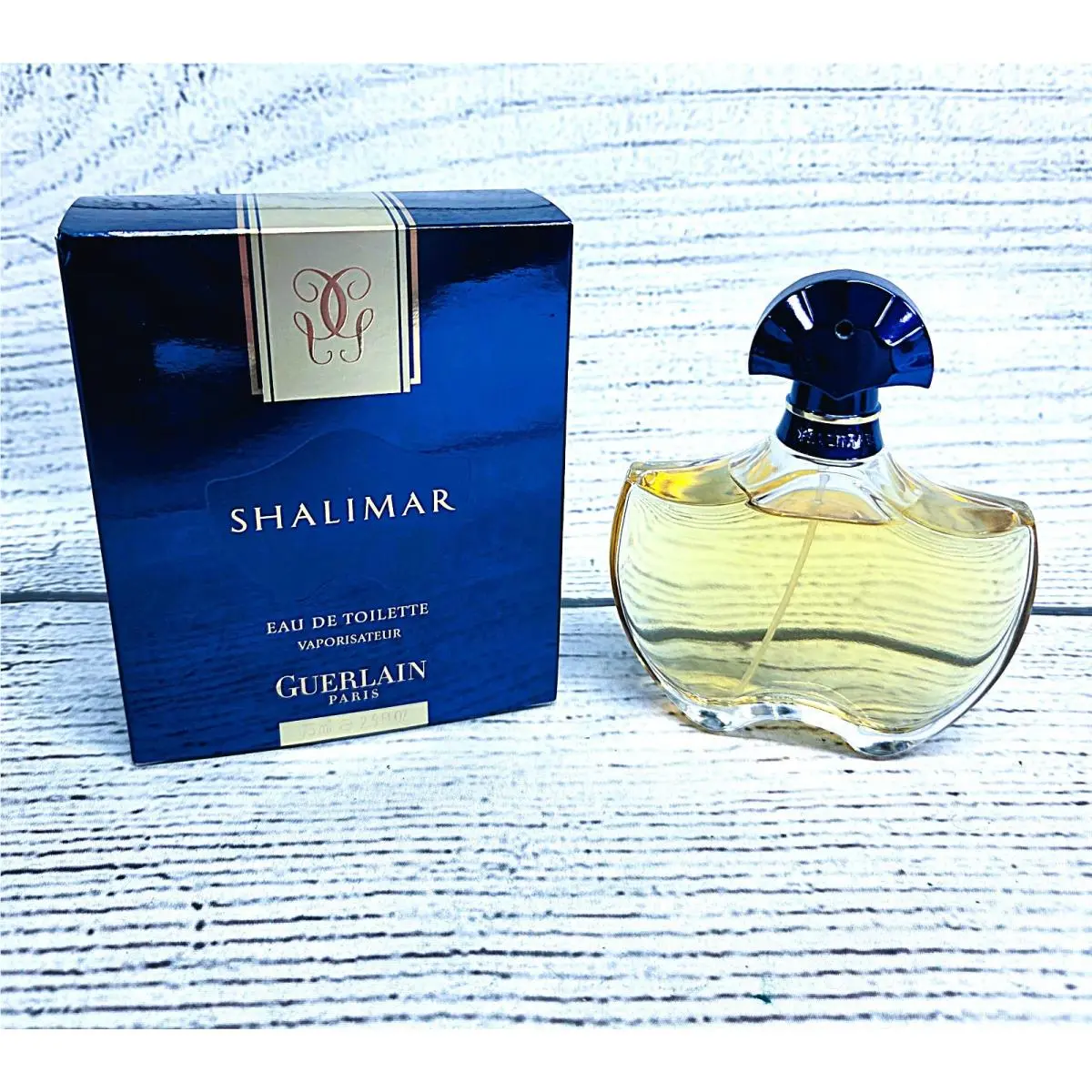 Vintage Shalimar Eau De Toilette For Women 75ml/2.5oz by Guerlain Paris