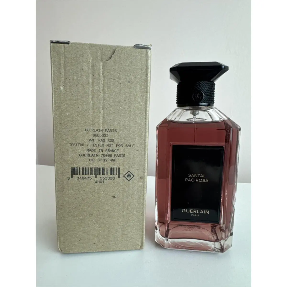 Guerlain Santal Pao Rosa Eau de Parfum Jumbo 6.7oz/200ml Batch 4H01 Tstr