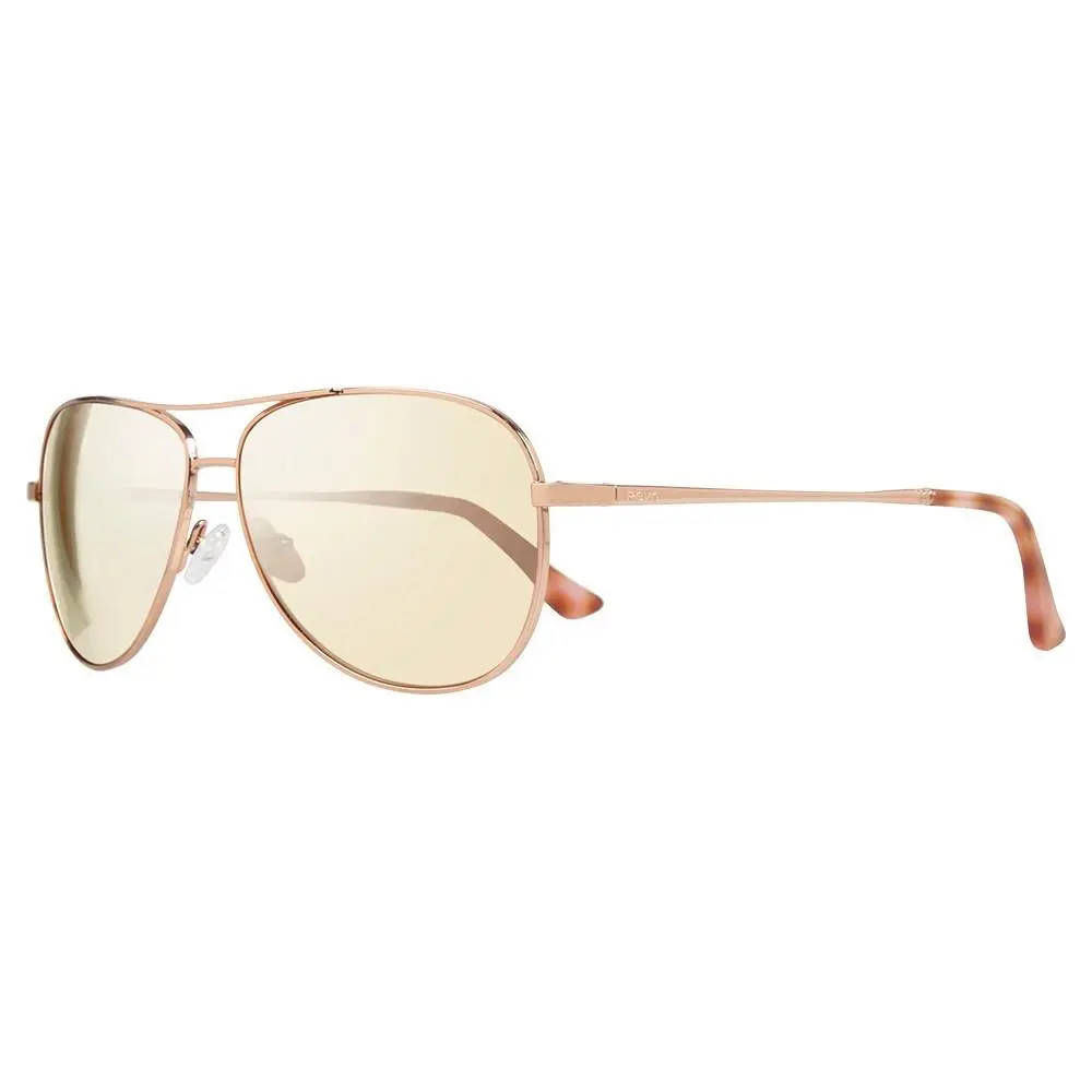 Revo Sunglasses Relay S Rose Gold Frame / Champagne Polarized Lens RE1014