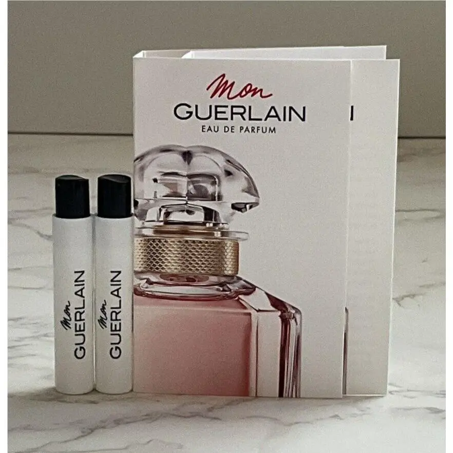 2x Guerlain Mon Edp 0.7ml/.02fl oz Perfume Spray Sample Vial