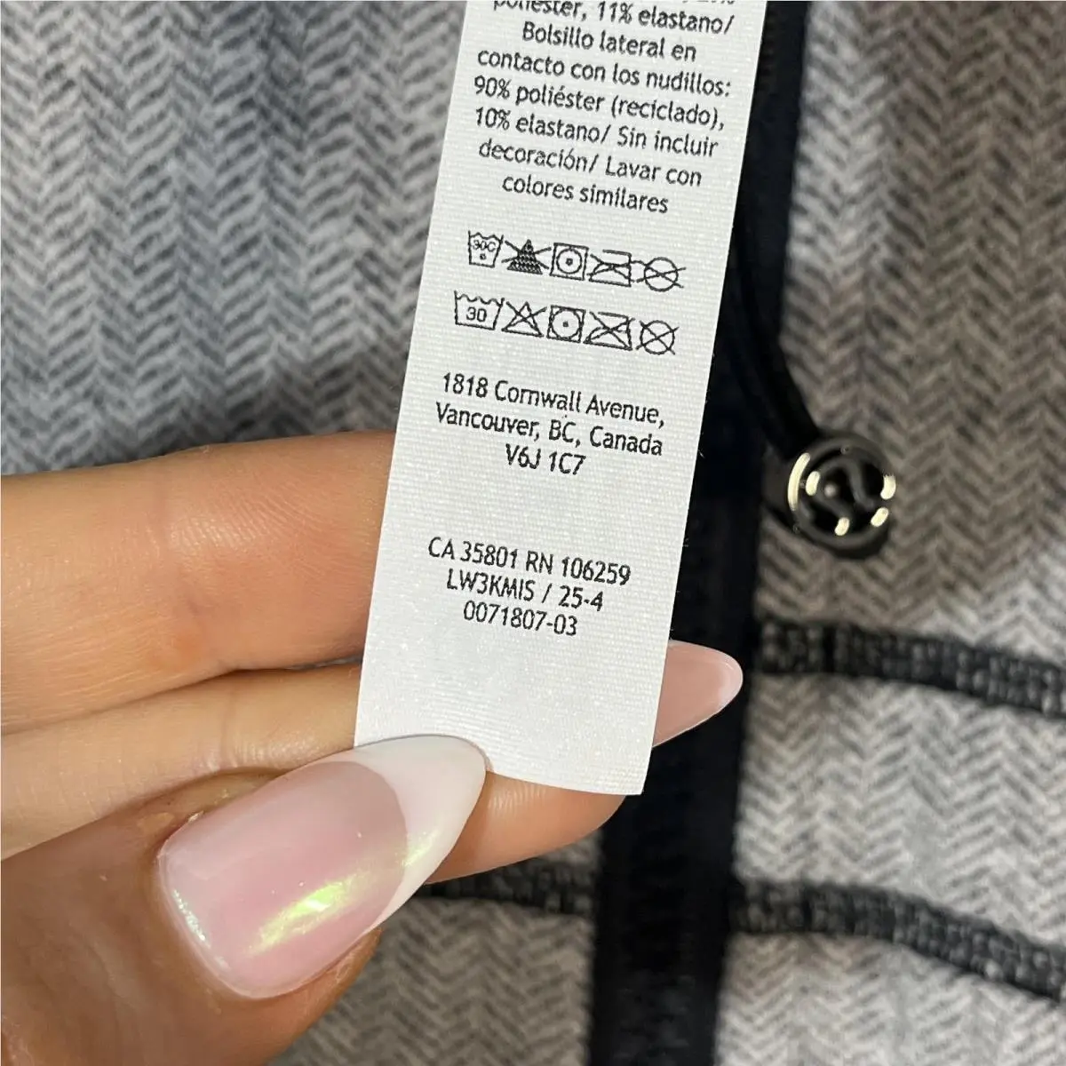 Lululemon clothing - Gray 5