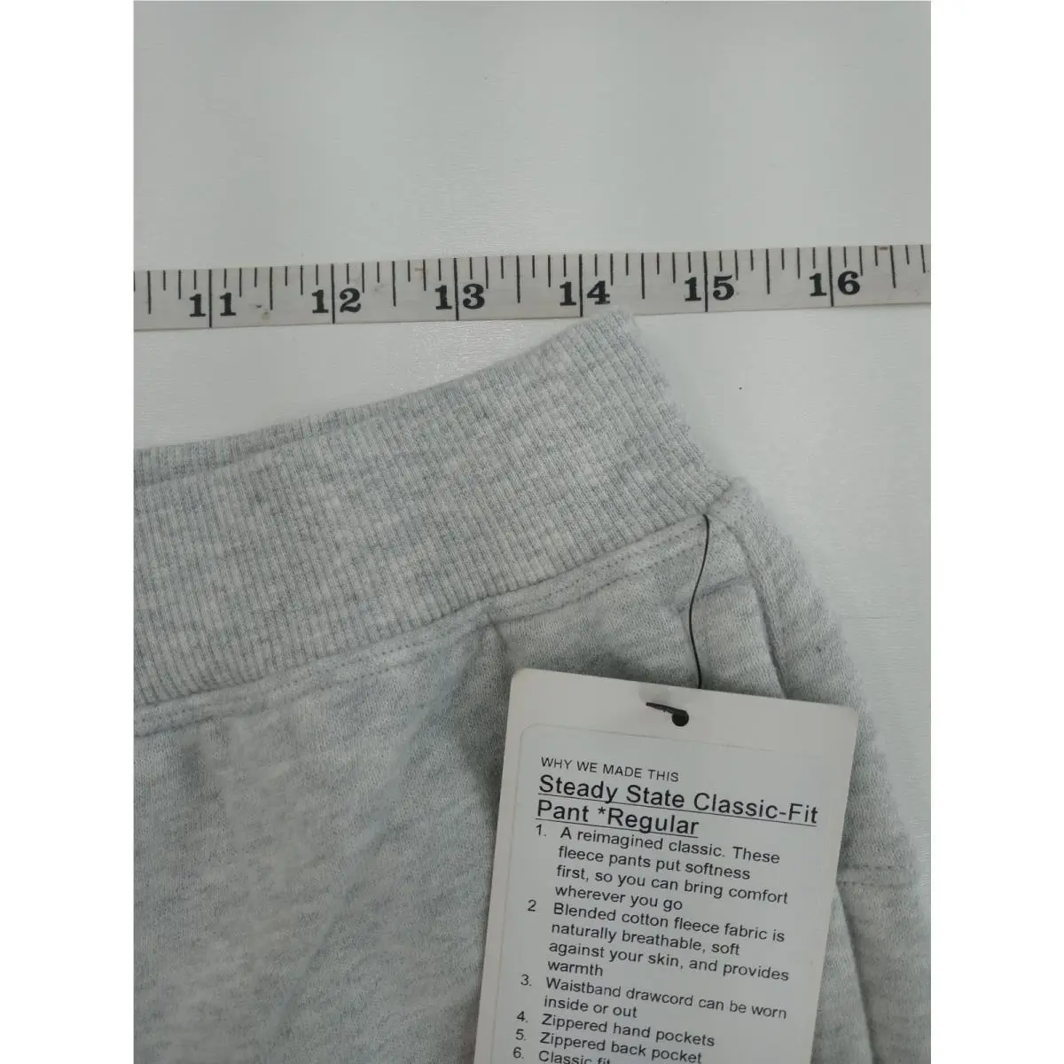 Lululemon clothing - Lululemon Steady State - Steady State - Gray 6