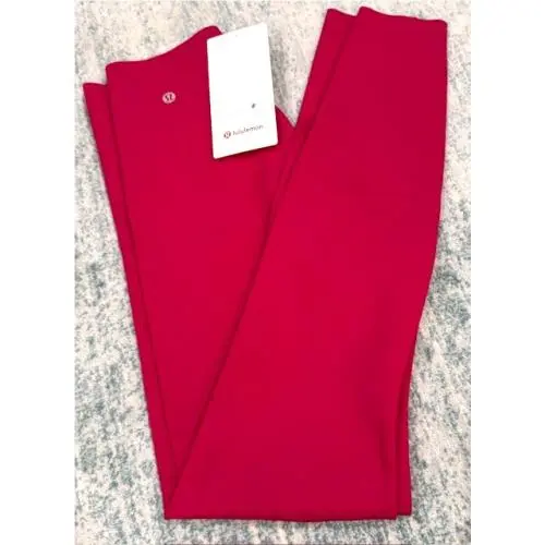 Lululemon Glow Up HR Tight 28” Psnt Passionate Pink Size 8 Running Leggings