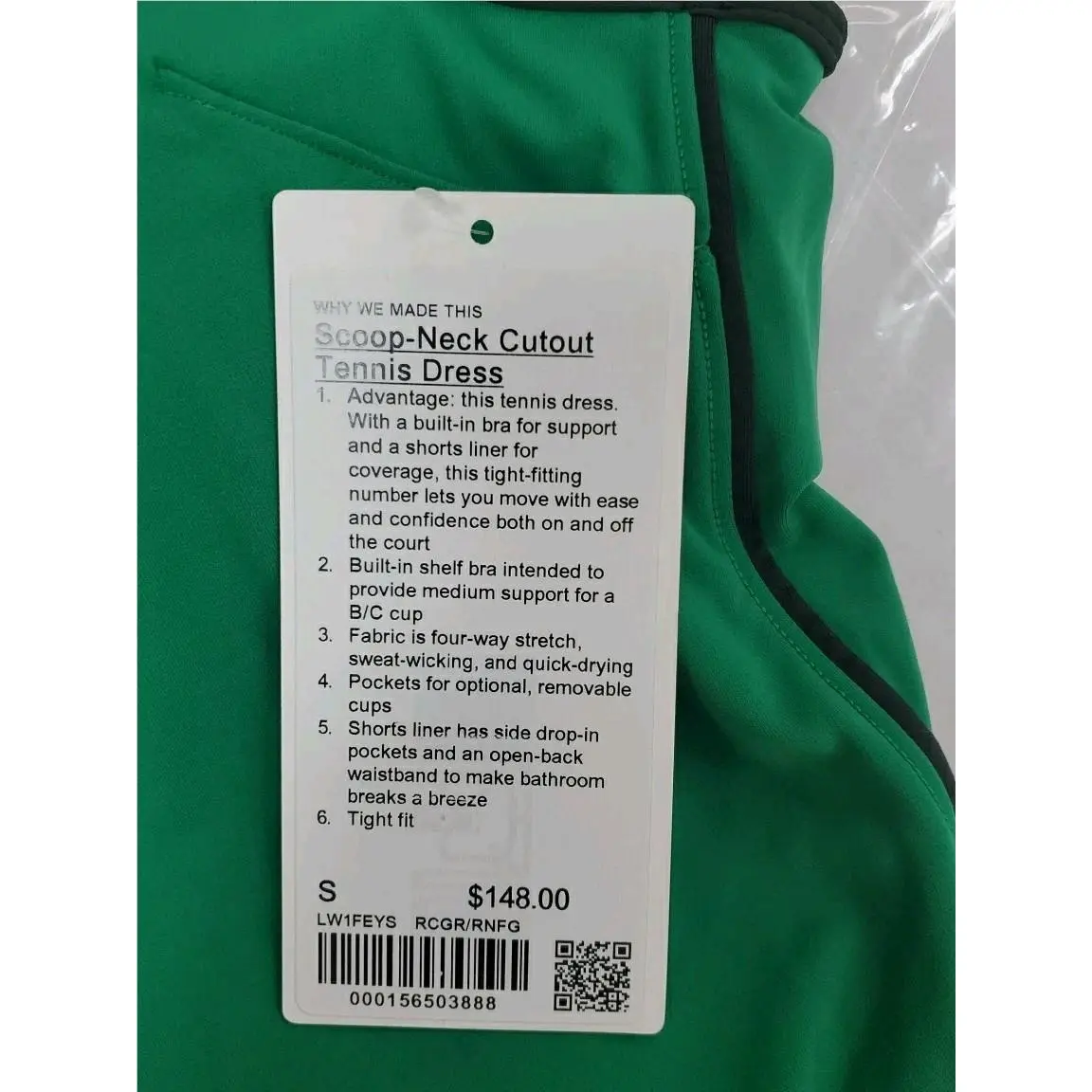 Lululemon clothing - Green 3