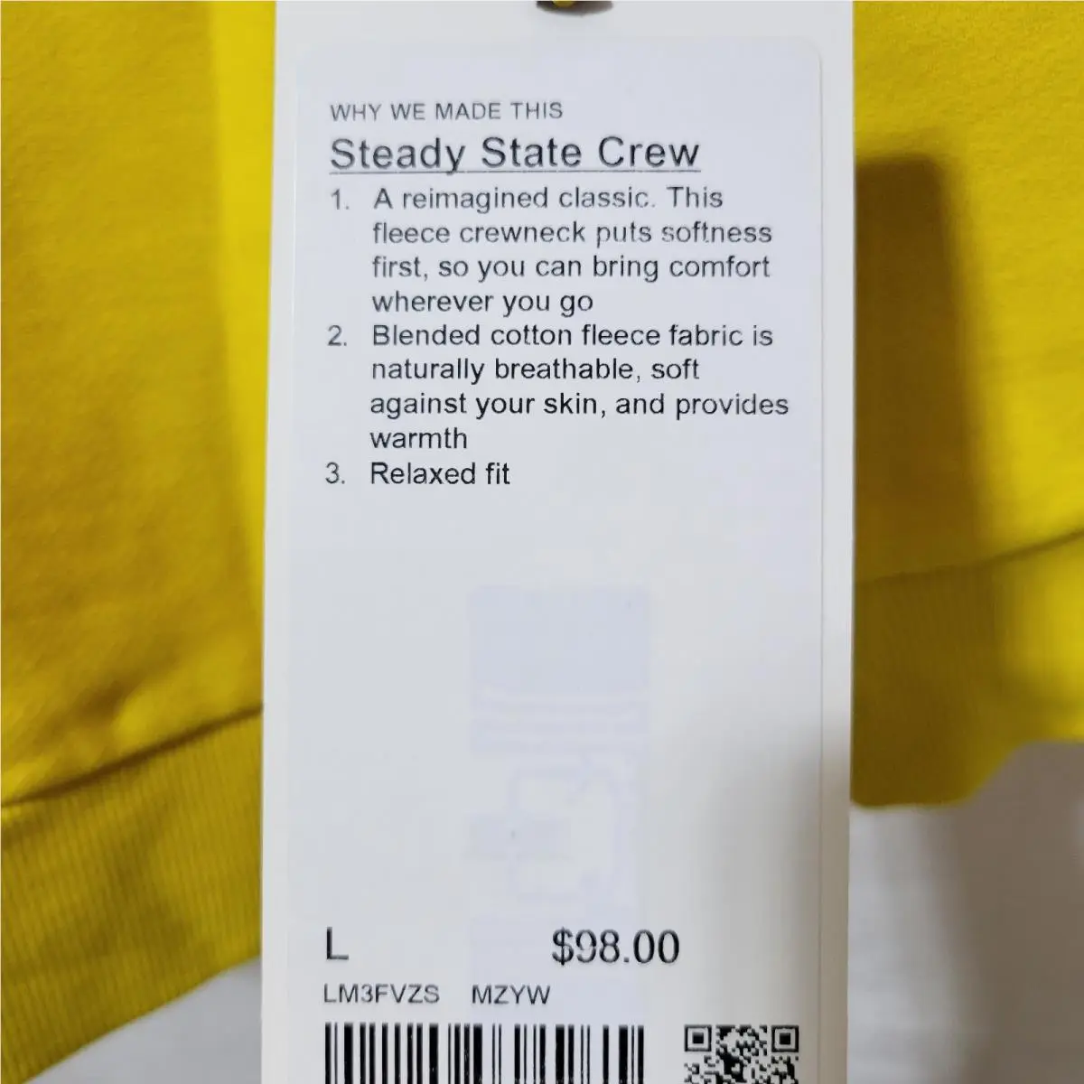 Lululemon clothing - Yellow 0