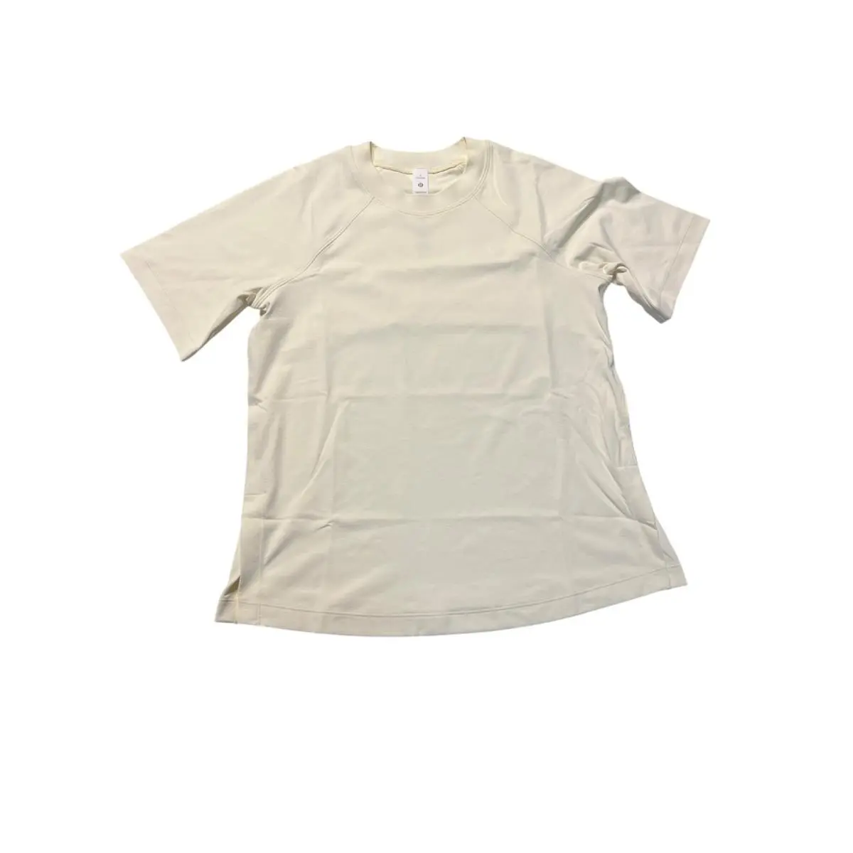 Lululemon Back Vent T-shirt Size 4 Sundance Yellow Soft Breathable Fabric