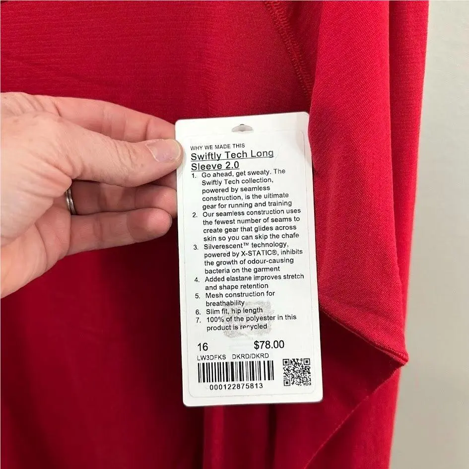 Lululemon clothing - Dark Red 0