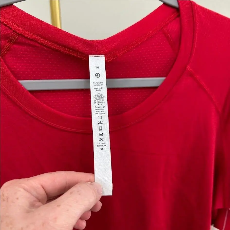 Lululemon clothing - Dark Red 1