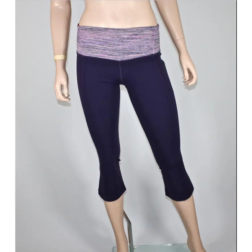 Lululemon Rare Gather Crow II Crop Full-on® Luon Run-yoga-athletic 6