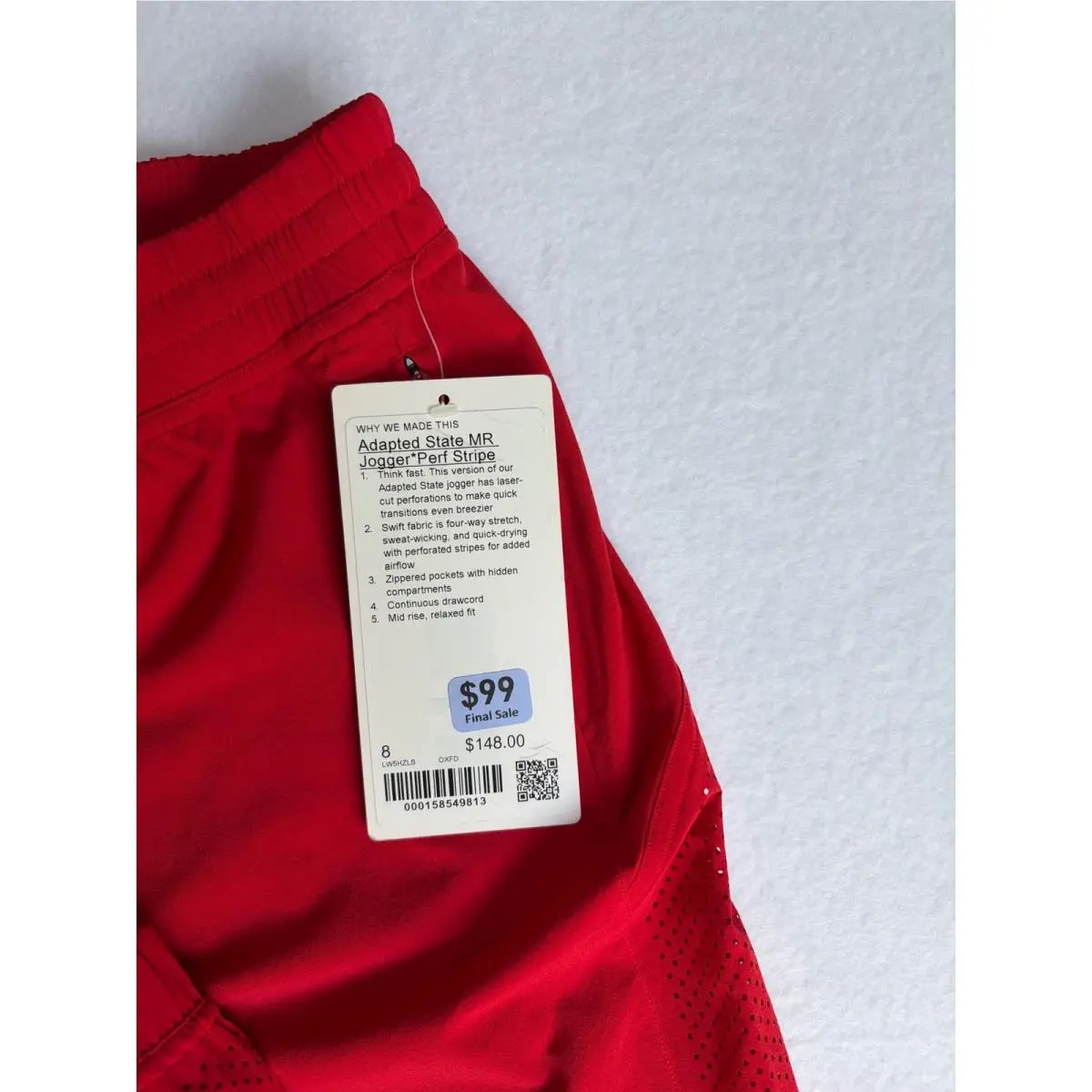 Lululemon clothing - Red 4
