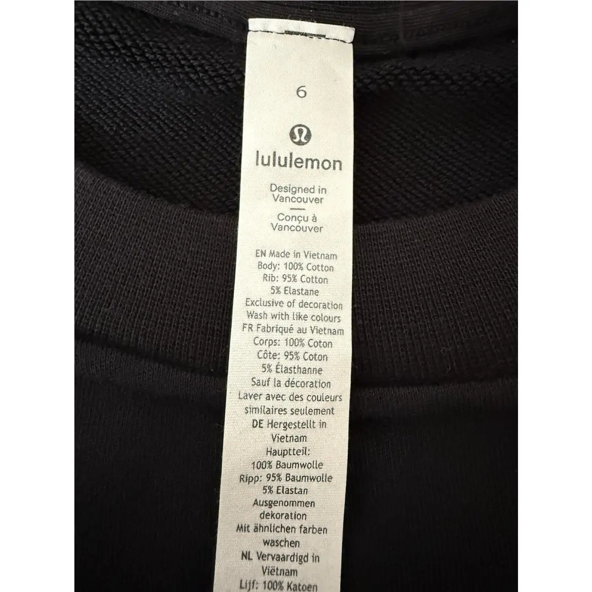 Lululemon clothing - Black 7