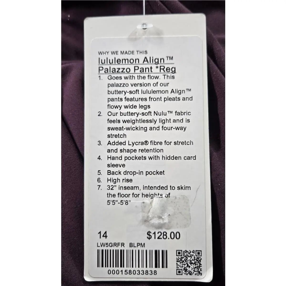 Lululemon clothing - Purple 2
