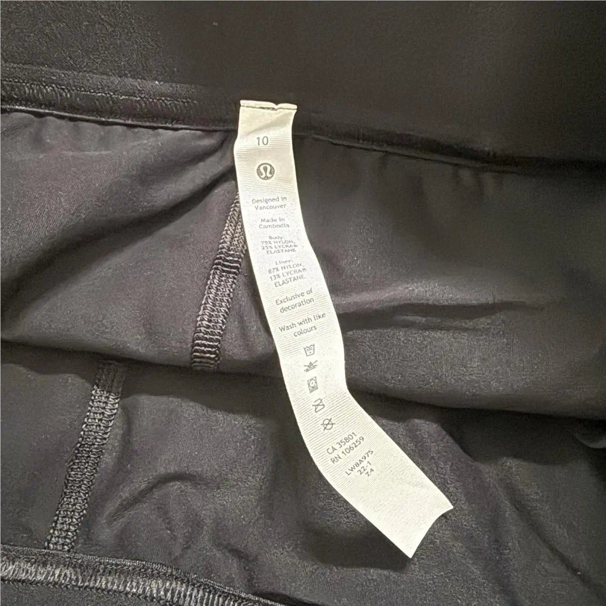 Lululemon clothing - LW8A9ZS - LW8A9ZS - Black 3