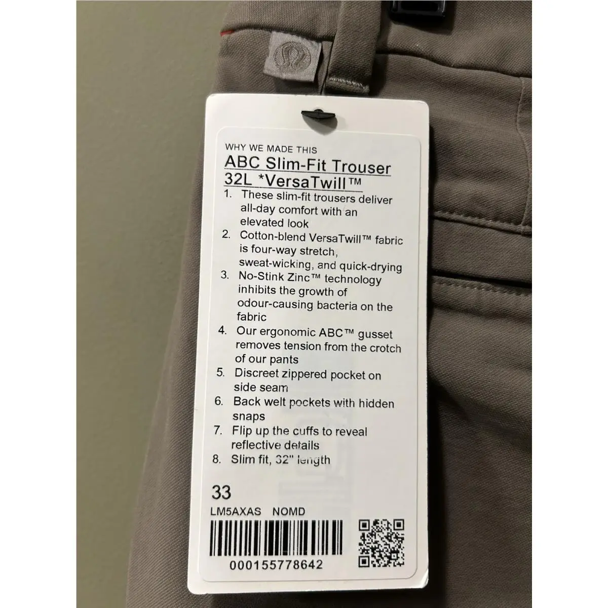 Lululemon clothing - Lululemon ABC - ABC - Nomad 3