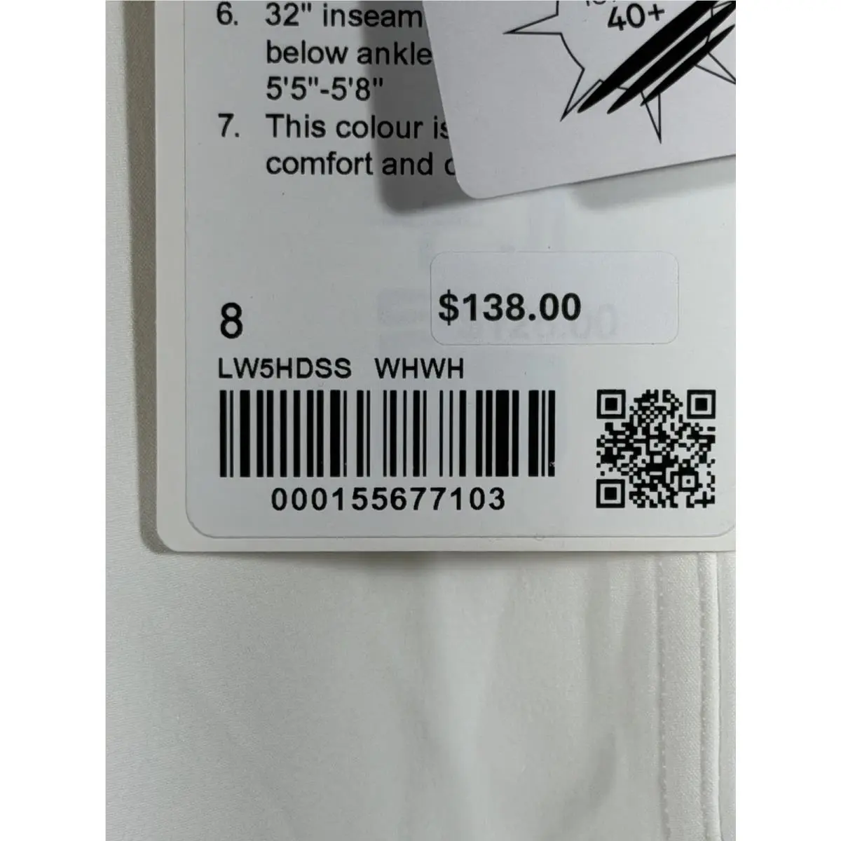 Lululemon clothing - White 11