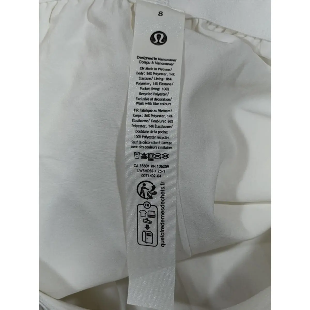 Lululemon clothing - White 15