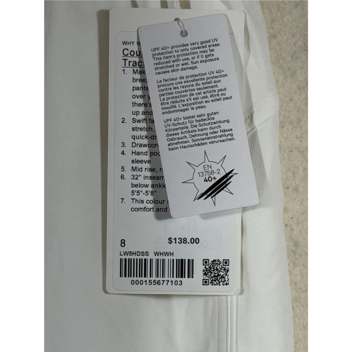 Lululemon clothing - White 0