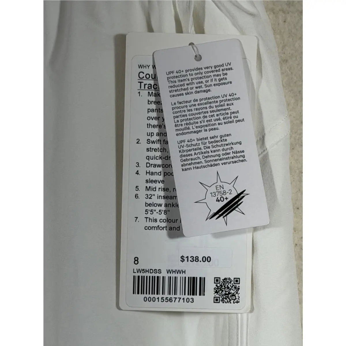 Lululemon clothing - White 22